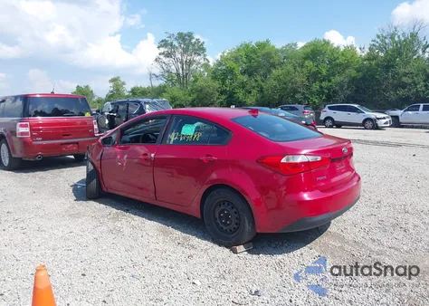 2015 Kia Forte Lx из США, поврежденный, VIN KNAFX4A65F5258071